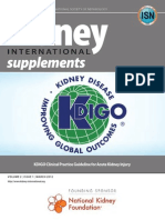 KDIGO Acute Kidney Injury 2012