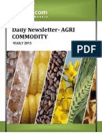 9 Daily Newsletter-AGRI Commodity: 10JULY 2013