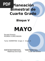 4to Grado - Bloque v - Ciencias Naturales