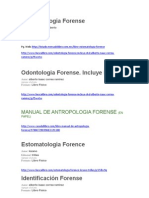 Estomatología Forense
