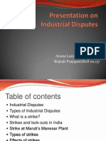 Industrial Disputes