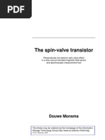 Download Spin Valvetransistor by kandimalla_rajaneesh SN152855665 doc pdf