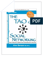 The Tao of Social Networking