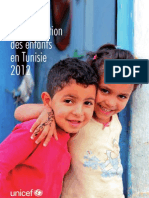 Analyse de la situation des enfants en Tunisie 2012