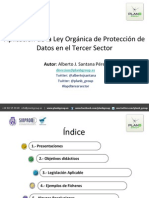 Aplicación de La LOPD en El Tercer Sector