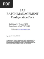 Batch Management