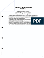 Asme B31.8 Interpretations: Replies Technical Inquiries July 2001 Through December 2003 Interpretations Through 13-8