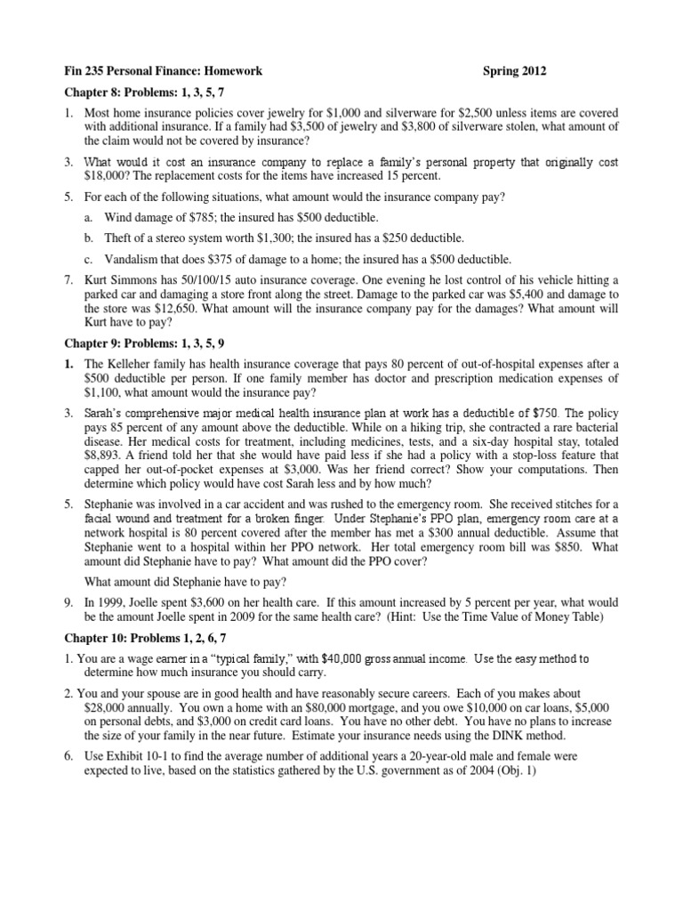 Finance in the classroom answer key picture