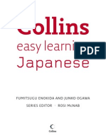 Collins Easy Learning Audio Japanese