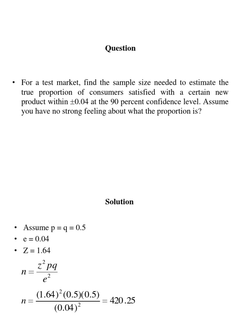 Sample Size for Statistical Testing | PDF | Statistical Hypothesis ...