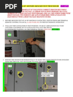 2d HV Motors Megger Test Procedure 3