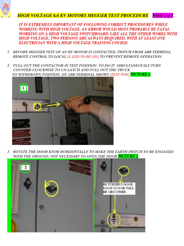 Why Does My Motor Pass A Megger Test And Still Not Work Renown Electric