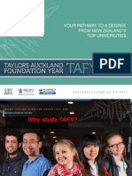 뉴질랜드 TAFY - Mini - Presentation - 2013
