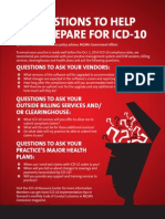 10 Questions To Help You Prepare For ICD-10