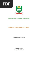 Download CSS 132 Ethnography of Nigeria by Ikenna Ohiaeri SN152902890 doc pdf