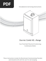 Baxi Duo Tec Hea Installation Guide