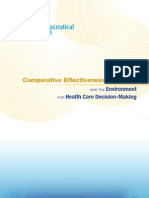 2013 Compararive Effectiveness Research and The Environment For Health Care Decision-Making