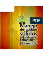 Manejo de Residuos Solidos en Intituciones Educativas Alumnos