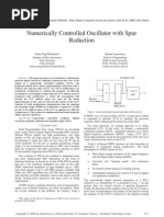 Numerically Controlled Oscillator With Spur Reduction: Hans-Jörg Pfleiderer Stefan Lachowicz