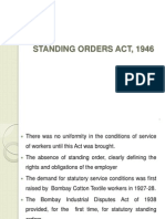 Standing Orders Act 1946