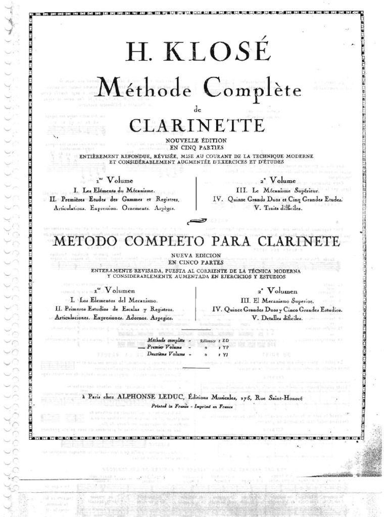 MÉTODO H. Klose PDF PDF