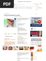 Torta de Chocolate Crocante