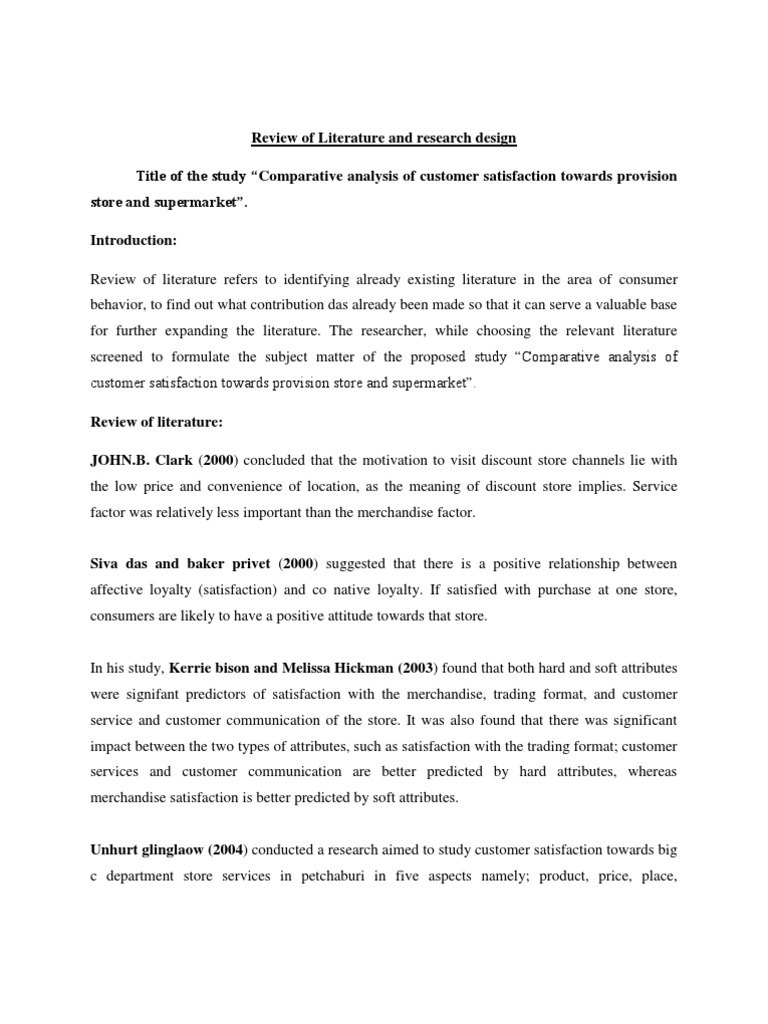 literature review on buyer behaviour