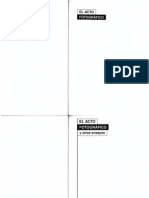 El Acto Fotográfico - Philippe Dubois