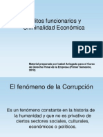 Delitos Funcionarios y Criminalidad Economica