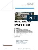 Hydro-Electric Power Plant: Contents-:c