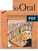 Tecnicas Del Juicio Oral Instruccional Para Defensores Para Juicio Oral