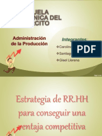 Estrategia de RR.hh Grupo 9