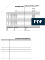 Axon inspection summary sheet for RKM Powergen Pvt. Ltd. project