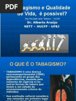 Tabagismo e qualidade de vida_Dr. Alberto Araújo
