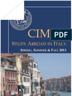 Study Abroad Business Italy 2013