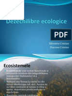 Dezechilibre Ecologice