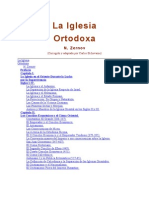 LA IGLESIA ORTODOXA de Nicolás Zernov