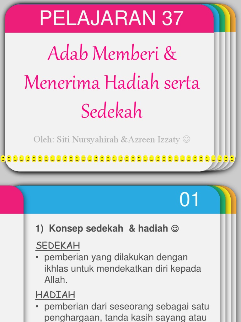 Adab Memberi Dan Menerima Hadiah Dan Sedekah Pdf