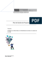 Plan de gestión de proyecto