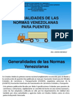 Generalidades de Las Normas Venezolanas
