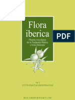 Flora Ibérica Volume 1