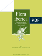 FLORA IBÉRICA VOLUME 1