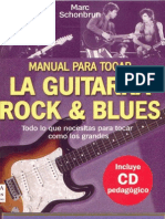 Manual para Tocar LA GUITARRA ROCK & BLUES (Marc Schonbrun)