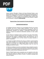 Espacios libres:Zona Forestal Cornisa del Aljarafe.