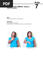 Lingua Brasileira de Sinais Libras Aula 7