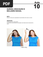 Lingua Brasileira de Sinais Libras Aula 10