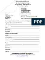 Freeman Elite Registration Form and Waiver 2013
