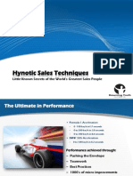 Hypnotic Sales Techniques