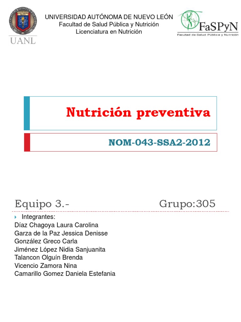 NOM043SSA22012, Servicios Básicos de Salud Obesidad