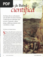 Roberto Martins Torre Babel Cientifica Scientific American